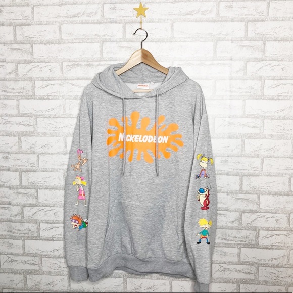 Nickelodeon Throwback Slime Splat Character Hoodie - Picture 1 of 6